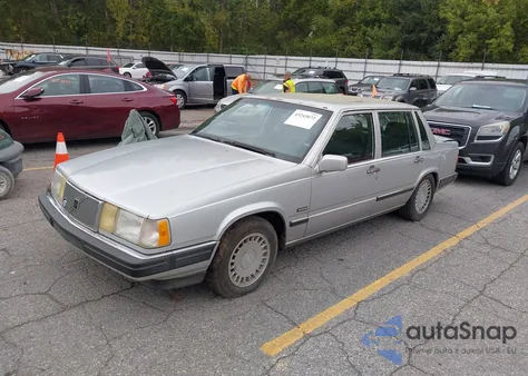 1989 Volvo 760 from USA, damaged, VIN YV1GA8745K0062221